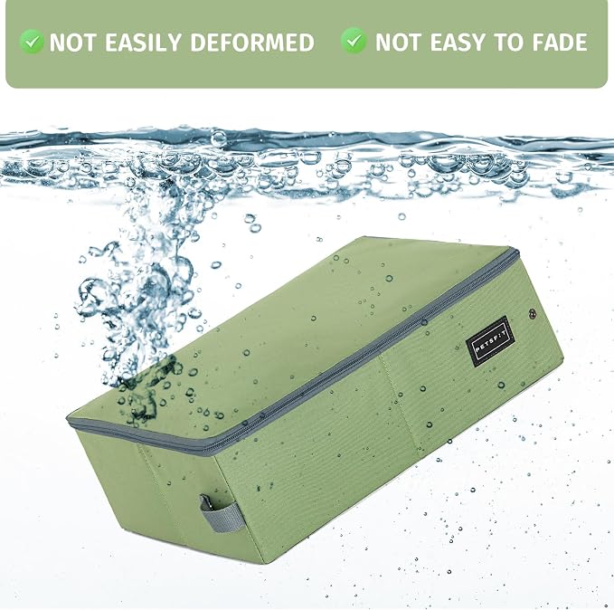 PETSFIT Portable Litter Box for Cats - Leak-Proof, Travel Litter Box for Cats in Car/Hotel/Lawn, Collapsible Litter Boxes - Image 5