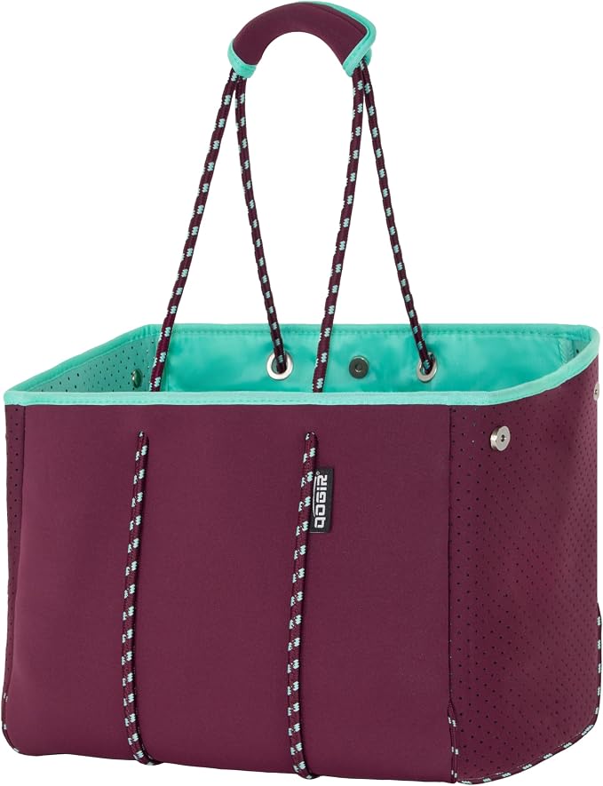 QOGiR Neoprene Multipurpose Beach Bag Tote with Inner Zipper Pocket … … … … by QOGiR