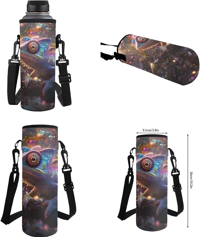 The Magic Chameleon 4PCS Backpack for Boys 17 inch Kids Preschool Elementary School with Lunch Box Large Capacity Pencil Case Portable Water Bottle Sleeve Soft and Comfortable - Image 6