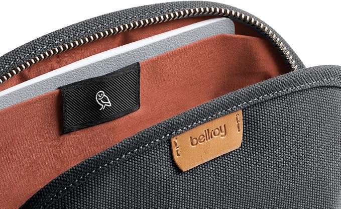 Bellroy Classic Pouch, Everyday kit, Leather and Woven Fabric (pens, Cables, Cosmetics, Personal Items) - Image 6