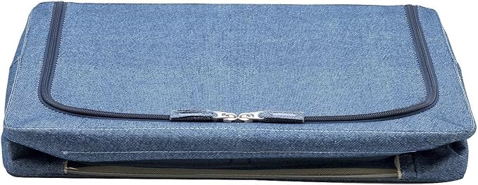Sorbus Jumbo Storage Bins with Metal Frame - Oxford Fabric Storage Containers with Large Clear Window & Carry Handles - Stackable & Foldable Clothes Organizer Bags for Bedding Linen, Clothing & More - Image 7