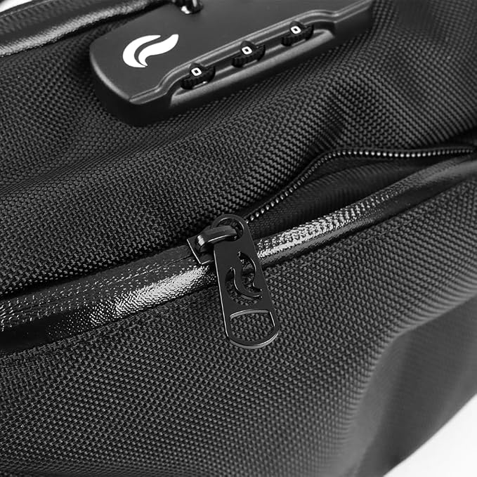 Skunk Eclipse Cross Body Backpack (Black Canvas) - Image 6