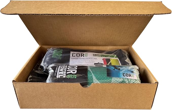 COR Surf Travel Gift Box Set: Includes Premium Toiletry Travel Bag, Compression Packing Cube Set and our Premium Compact and Quick Dry Travel Beach Towel (Kailua) - Image 7