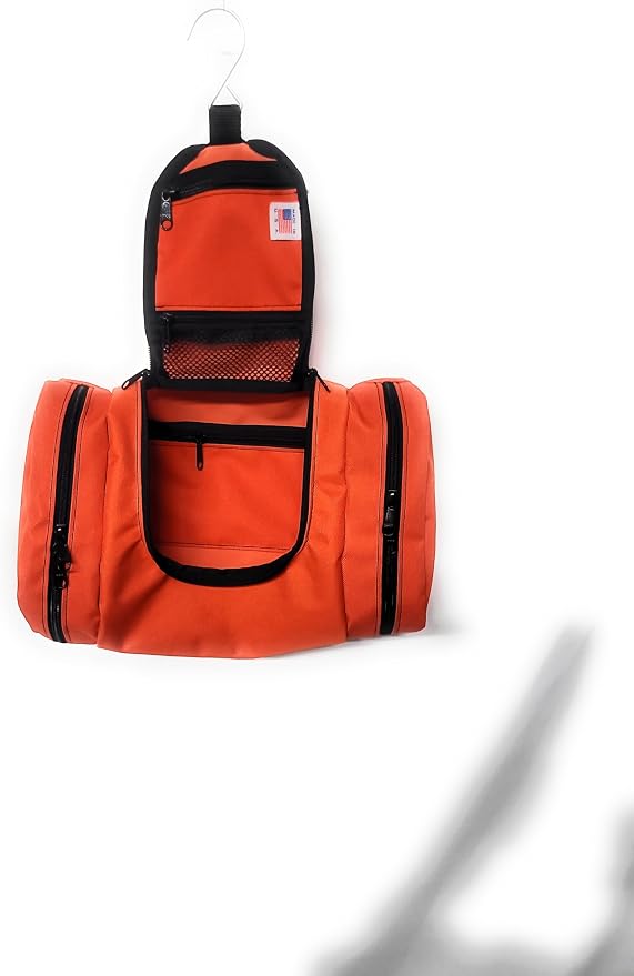 Large Hanging Toiletry Or Shaving Bag For All Your Essential, Made In USA. by BAGS+USA