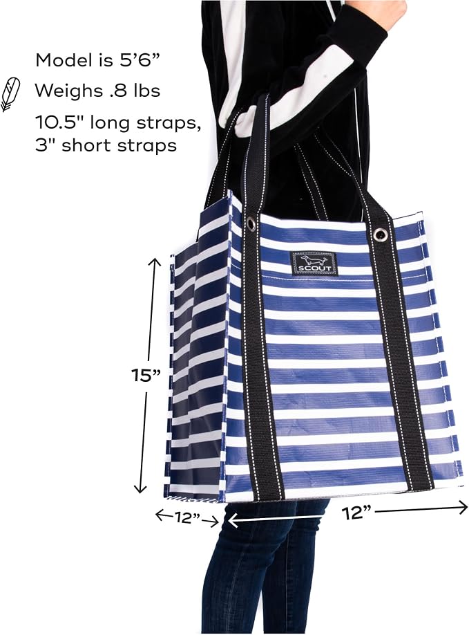 SCOUT Bagette Market Tote, Large Reusable Grocery Bag with Burst-Proof Bottom - Image 2