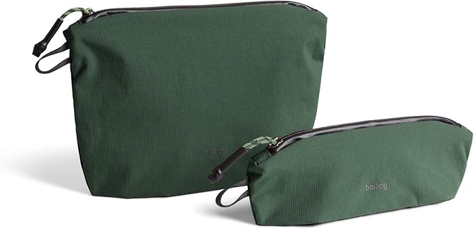 Bellroy Lite Pouch Duo (Lightweight Pencil case and Pouch) - Spruce by Bellroy