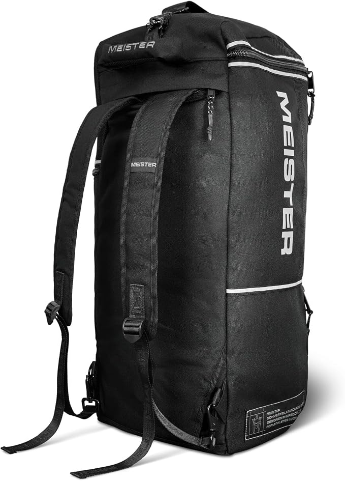 Meister Vented Convertible Duffel/Backpack Gym Bag - Ideal Carry-On | Built for athletes with dual mesh ventilation and ultra-durable construction for training, travel and everyday use - Image 2