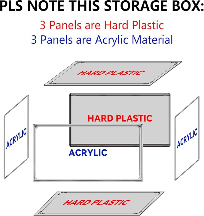 12 Pack Clear Plastic Shoe Boxes, Stackable Magnetic Door, Fit Size 12.5 | 14.2 x 10.6 x 8.1 in clear plastic boxes for daily sneakers, casual shoes and closet storage - Image 2