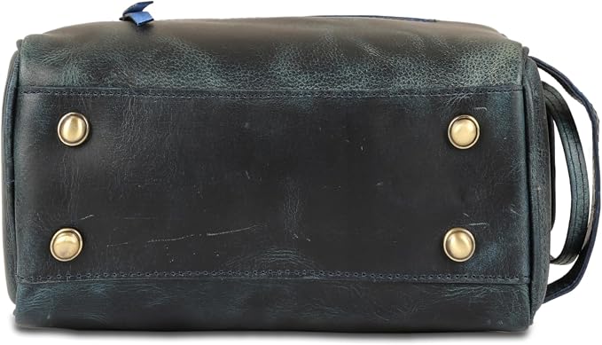 KomalC Travel Toiletry Bag – Premium Leather Dopp Kit for Men & Women with Water-Resistant Lining & Spacious Zippered Organizer - Image 6