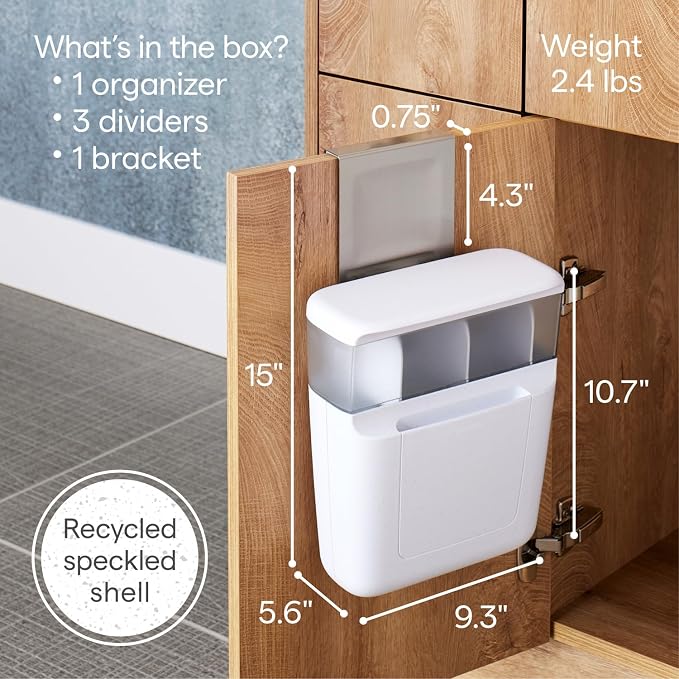 YouCopia DoorStash Toiletry Organizer, Hanging Cabinet Bathroom Storage - Image 5
