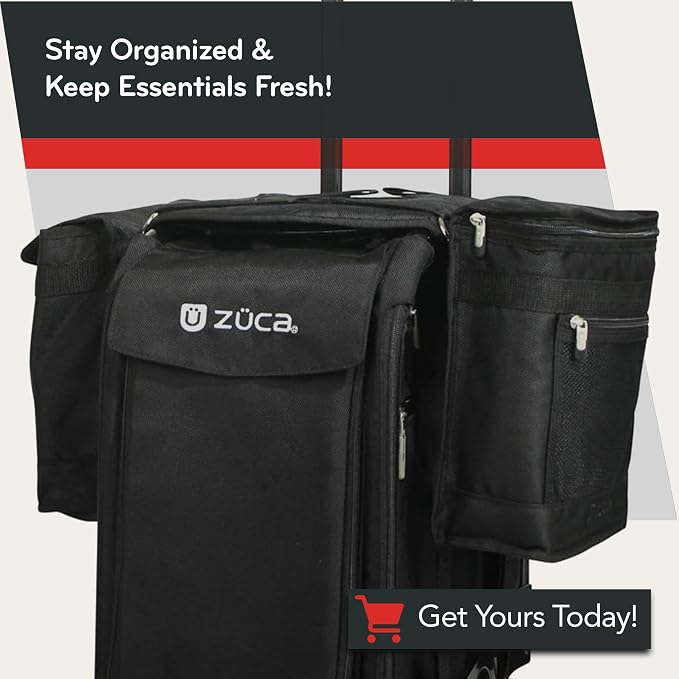 ZUCA Pro & Sport Bag Accessory: Large Artist Utility MakeUp Pouch - Durable, Spacious Cosmetic Storage Solution For Travel & Professional Use - Image 6