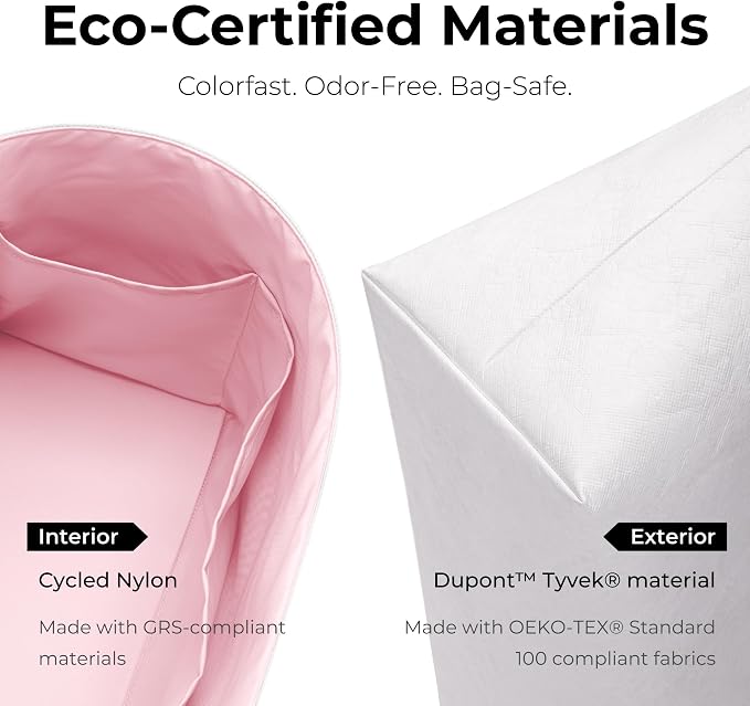 Purse Organizer Insert Compatible with LV All In BB | Handcrafted DuPont™ Tyvek®, Precision 1:1 Custom Fit, Rose Sakura, Keep Bag Clean & Protected for Travel & Commute - Image 5