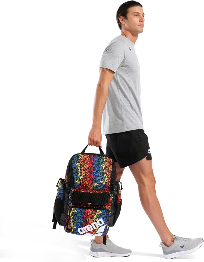 ARENA One Go Swim Backpack Travel Large Size Athletes Sports Equipment Bag 45 Liters - Image 9