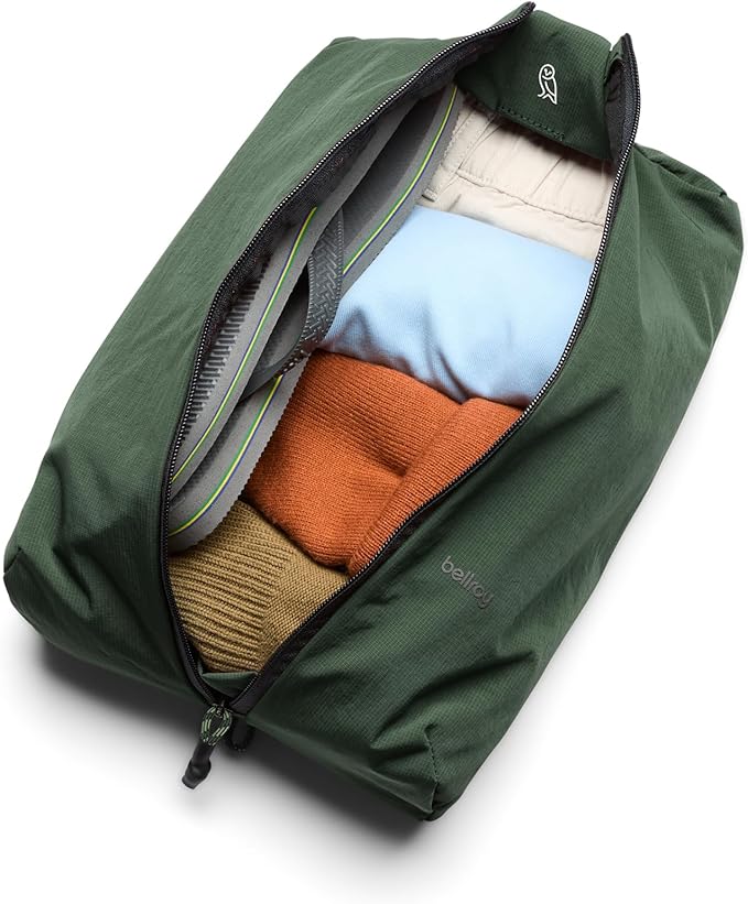 Bellroy Lite Packing Caddy 8L (Travel Organizer Packing Cube, Zip-up Storage Solution for Travel Near or far) - Spruce - Image 2