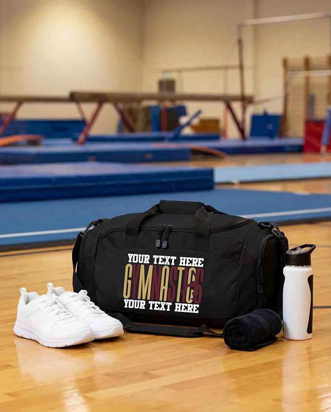 Personalized Men’s Gymnastics Duffel Bag – Custom Name & Team Colors Gym Bag for Boys Gymnast – Athlete Gear Bag for Practice, Meets & Travel - Image 6