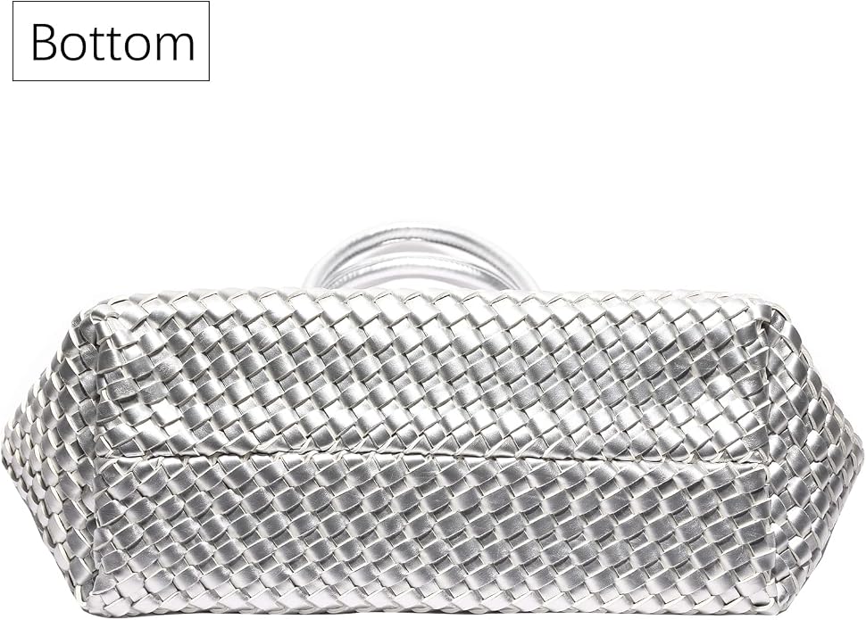 Woven Bag Shopper Bag Travel Handbags and Purses Women Tote Bag Large Capacity Shoulder Fashion Bags - Image 5