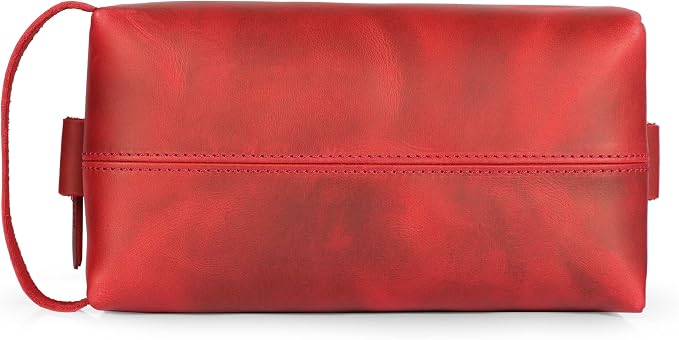 Londo Genuine Leather Travel Toiletry, Makeup, Shaving Organizer Bag - Dopp Kits - Unisex - Image 6