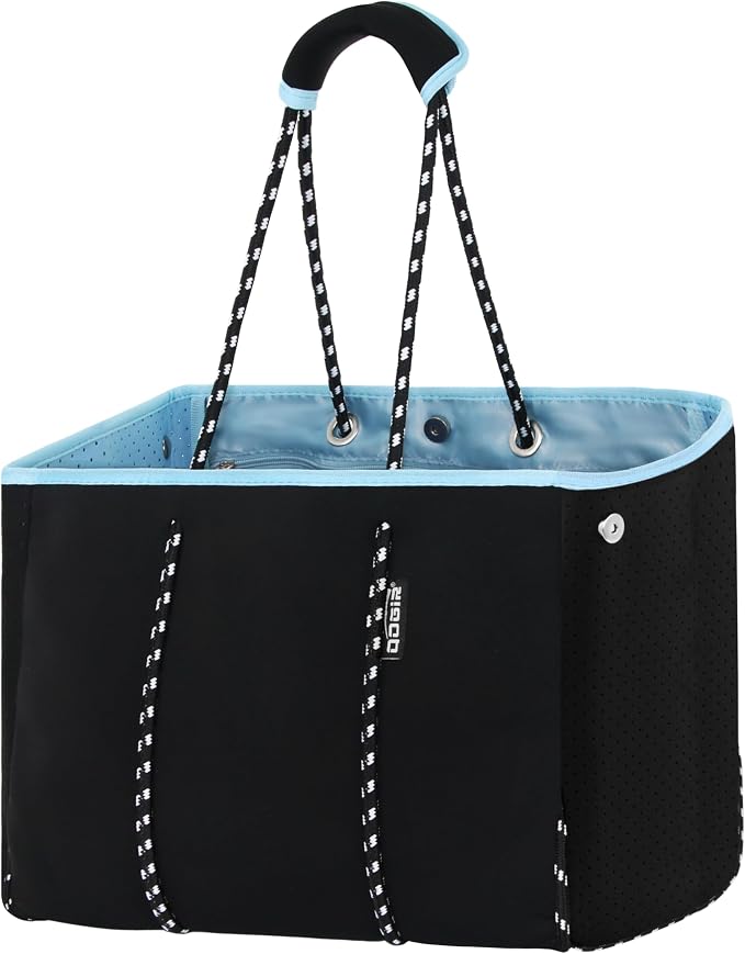 QOGiR Neoprene Multipurpose Beach Bag Tote with Inner Zipper Pocket … … … … by QOGiR
