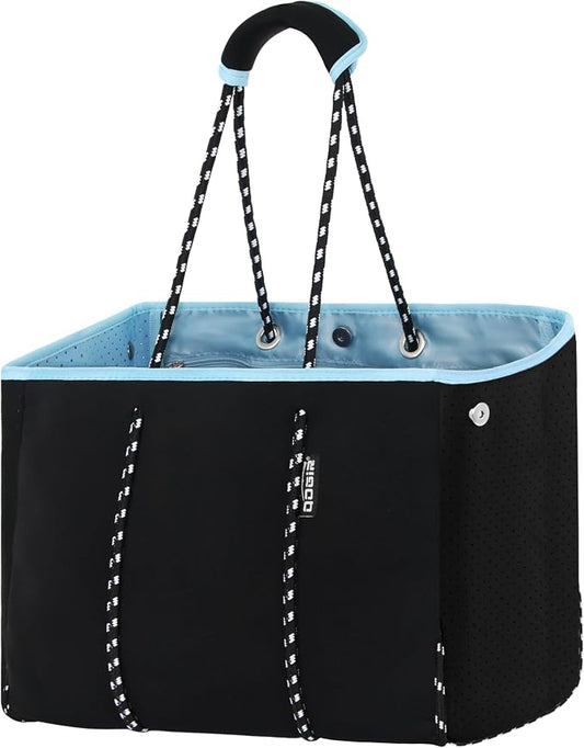 QOGiR Neoprene Multipurpose Beach Bag Tote with Inner Zipper Pocket … … … … by QOGiR