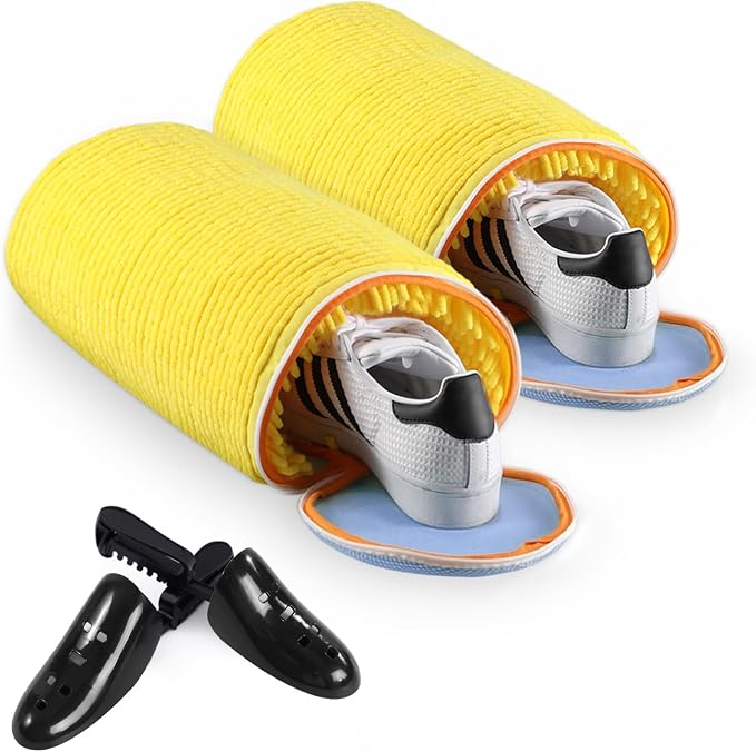 Teletrogy Shoes Laundry Bag Keep Shoes Clean, Shoe Wash Bag for Washing Machine, Durable Zipper Laundry Washing Bag, Sneaker Tennis Cleaner Kit Adjustable Shoe Trees - Home Dorm Travel Essentials by Teletrogy