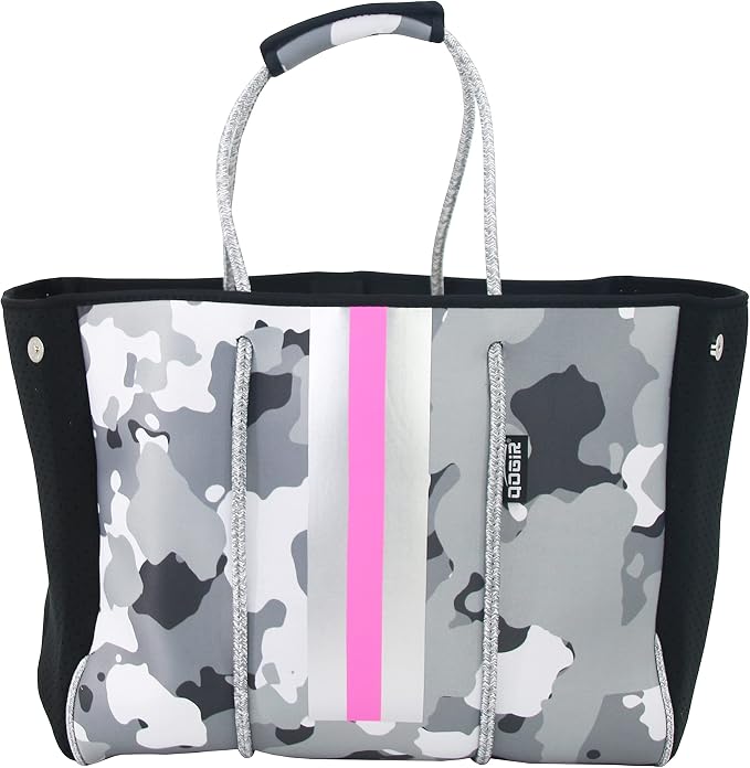 QOGiR Neoprene Multipurpose Beach Bag Tote with Inner Zipper Pocket … … … … - Image 4