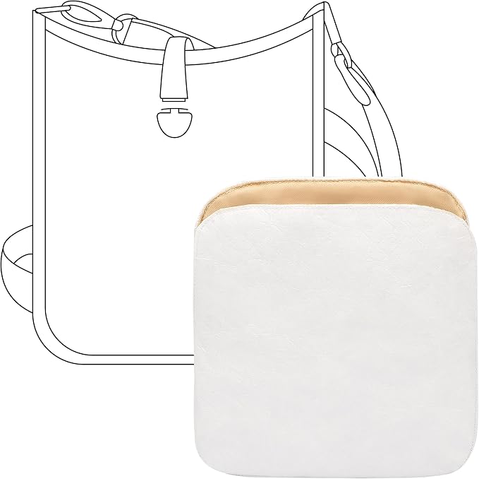 Tote Bag Organizer Insert for HERMES Evelyne16 Custom Fit Inside Premium Vanile Lightweight WaterResistant Purse Insert by FANJIProject
