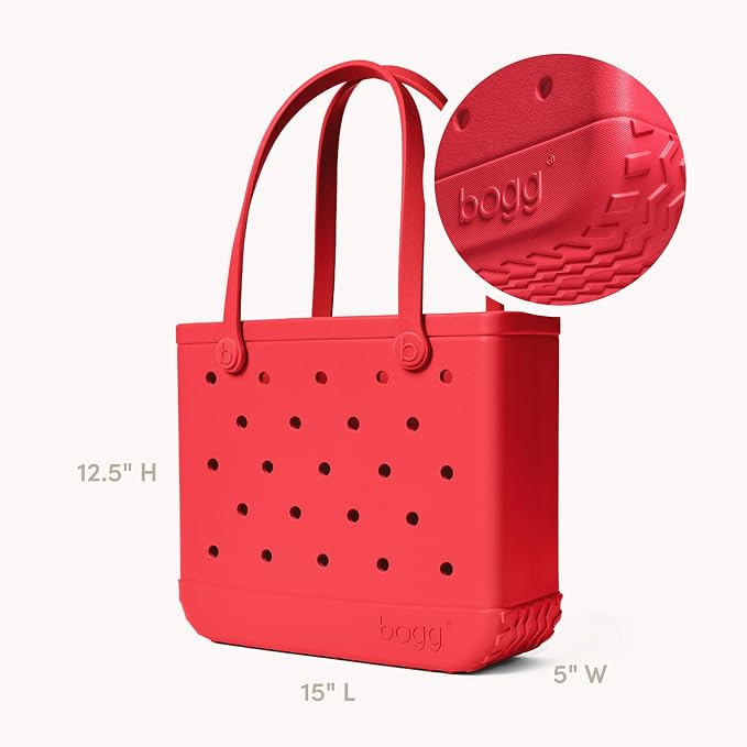 BOGG BAG Medium Tote – 15” x 12.5” x 5” – Durable, Washable, Tip-proof – Beach, Pool, Boat, Work, Sports - Image 3