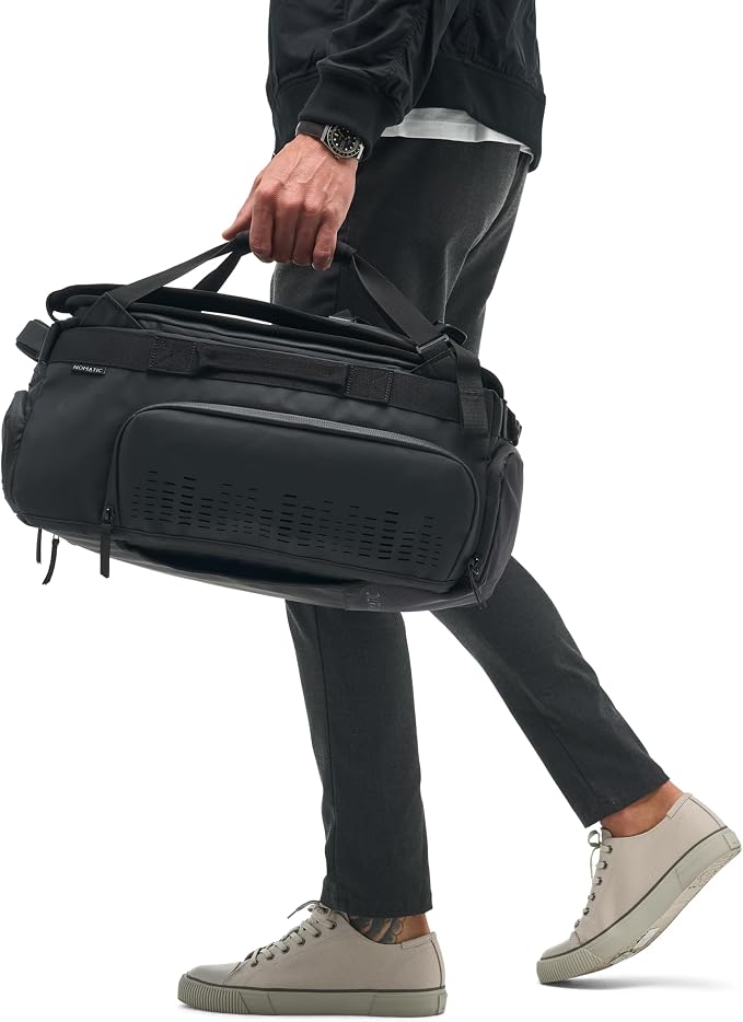NOMATIC 30L Travel Bag- Convertible Duffel/Backpack, Carry-on Size for Airplane Travel, Everyday Use Laptop Bag,TSA Compliant - Image 7