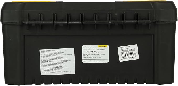 STANLEY Essential Tool Box (16in), Durable Storage Solution with Removable Tote Tray and Organisers, for Parts and Tools Storage, STST1-75518 - Image 35