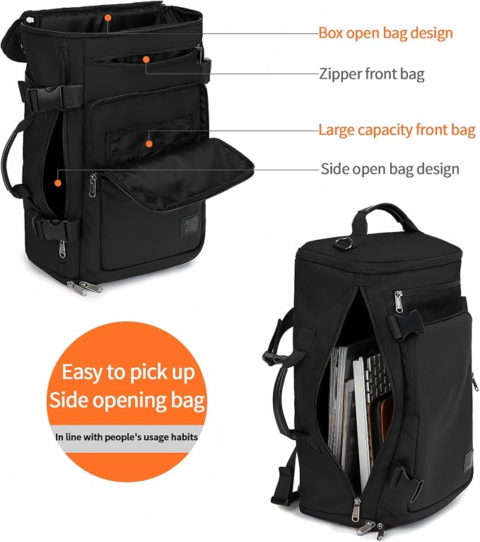 Kalesi Gym Duffle Bag Backpack 4-Way Waterproof with Shoes Compartment for travel Sport Hiking laptop - Image 7