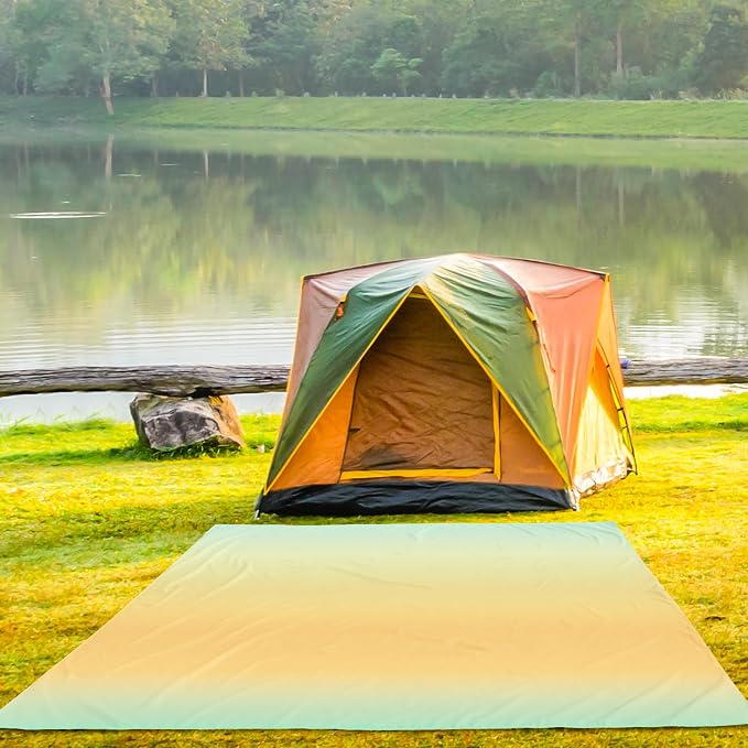 AISPARKY Beach Blanket Waterproof Sandproof Extra Large, Oversized Beach Mat, Quick Drying&Compact&Lightweight, Picnic Blankets Vacation Essentials for Outdoor Beach Camping (79" X 83" (4 Person)) - Image 5