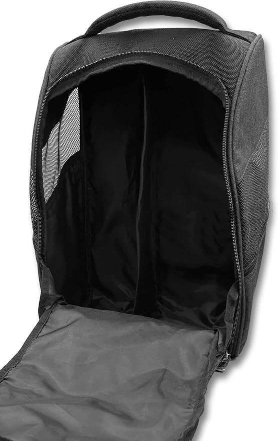 CaddyDaddy Premium Golf Shoe Bag Zipper Sports Shoe Strap Bag with Side and Front Accessory Pocket for Storing Golf Accessories Golf Shoe Carry Bags (Premium Golf Shoe Bag) - Image 4
