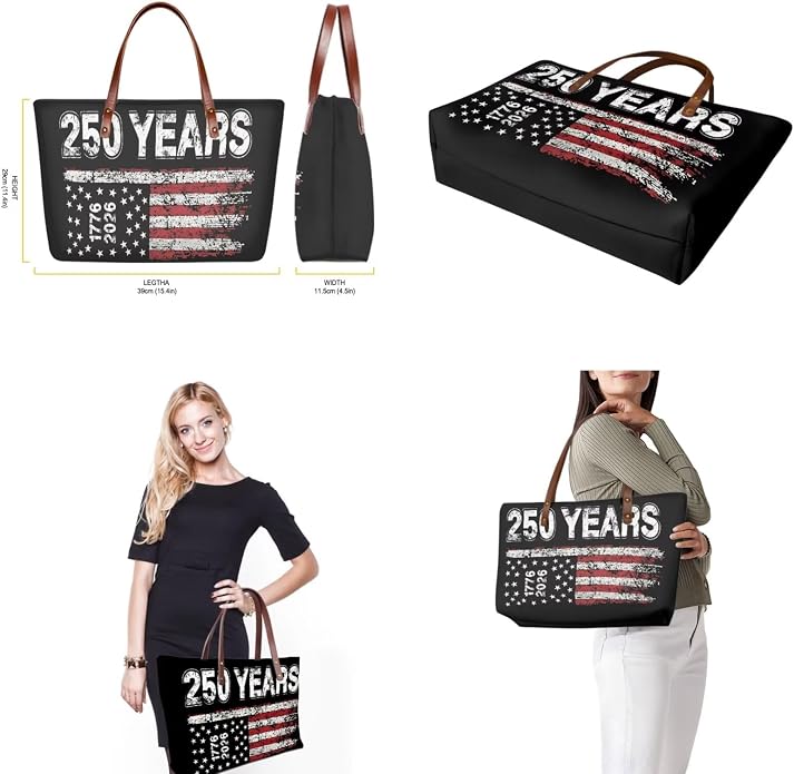 GIFTPUZZ Women Tote Bag Women Wallet Portable Cosmetic Bag for Women Bag Set 3 Pack PU Leather Bags with Zipper - Image 5