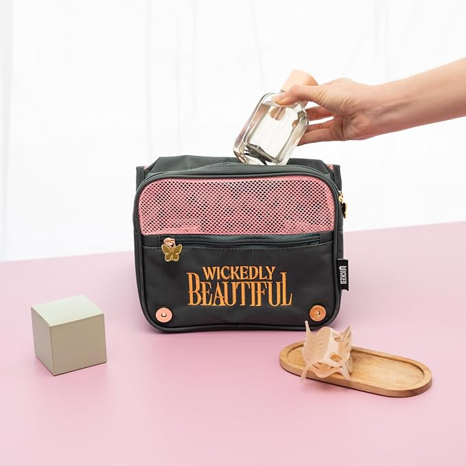 Grupo Erik Hanging Toiletry Bag - Wicked Merchandise | Travel Toiletry Bag Waterproof with Hook, Cosmetic Bags Makeup, Toiletries Travel Organiser | Wicked Gifts Under 20 Pounds - Image 7