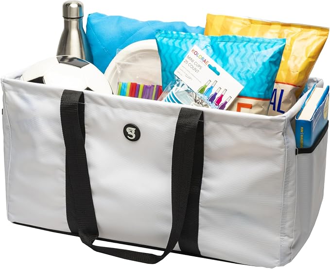 geckobrands Large Utility Tote - Durable Multipurpose Bag for Beach, Travel, Shopping & Outdoor Activities - Image 3