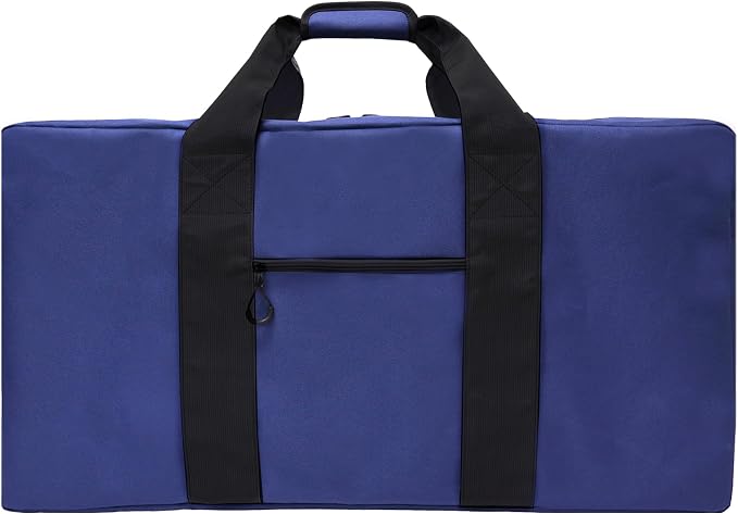 100L Large Duffle Bag for Travel 31.1” Diffle Bag - Overnight Weekender Camping, Storage for Men Women, Navy Blue by HOME