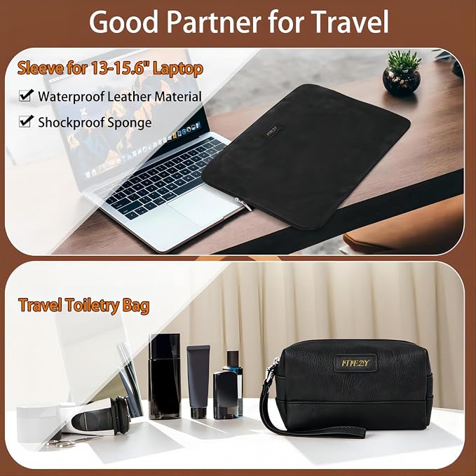 Garment Bag for Travel, Convertible Carry on Garment Duffel Bag for Men 3Pcs Weekender Bag 2 in 1 Hanging Suitcase Suit Bag - Image 3
