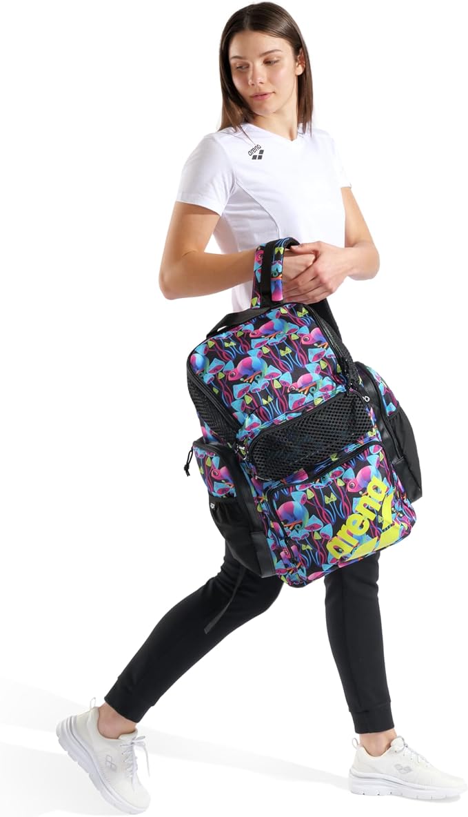ARENA One Go Swim Backpack Travel Large Size Athletes Sports Equipment Bag 45 Liters - Image 9