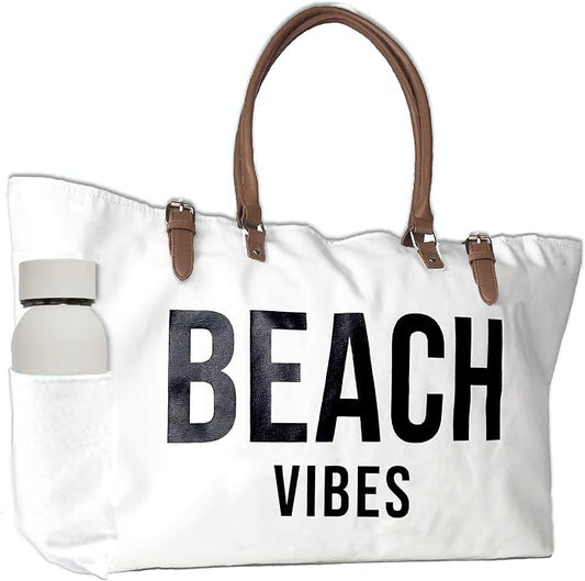 Keho Waterproof Beach Bag with Pockets For Women (Sandproof) by Keho