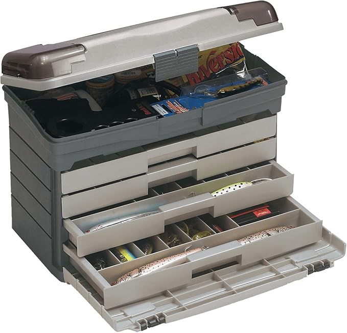 Plano Four Drawer Tackle System,Premium tackle storage and tool organization, Premium Tackle Storage - Image 2