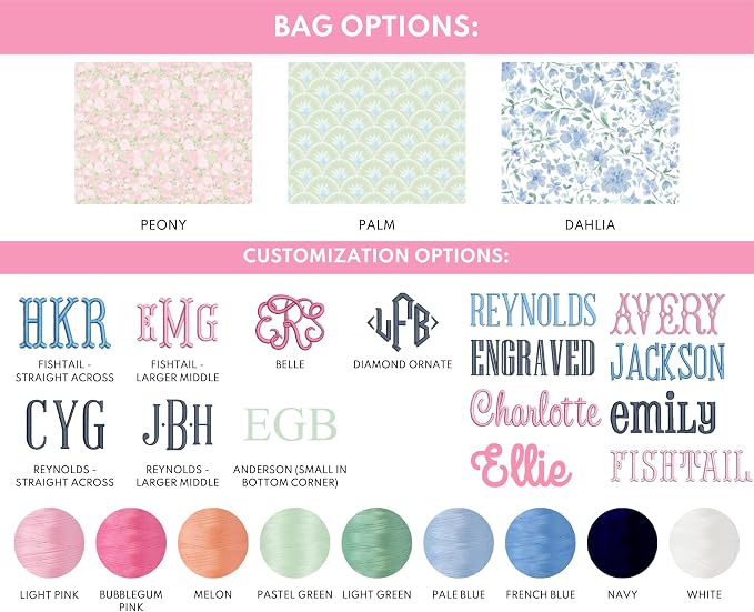 Personalized Packing Cube Set – Monogram Travel Organizer for Suitcase, Floral Polyester Luggage Cubes, Set of 3, Set of 4 or XL, Graduation or Mother’s Day Gift (Palm, Set of 3) - Image 4