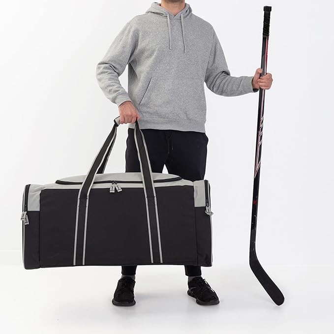 Jetstream Heavy Duty Multi Pocket Durable Sports Gym Equipment Travel Duffel Bag - Image 2