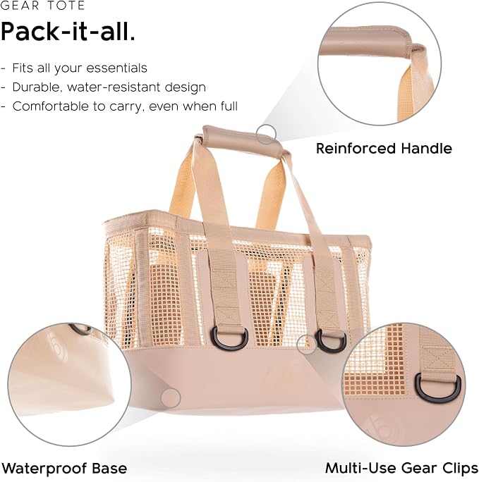 MISSION Boat Gear CASSI Heavy-Duty Outdoor Tote and Waterproof Marine-Grade Mesh Boat Bags - Image 3
