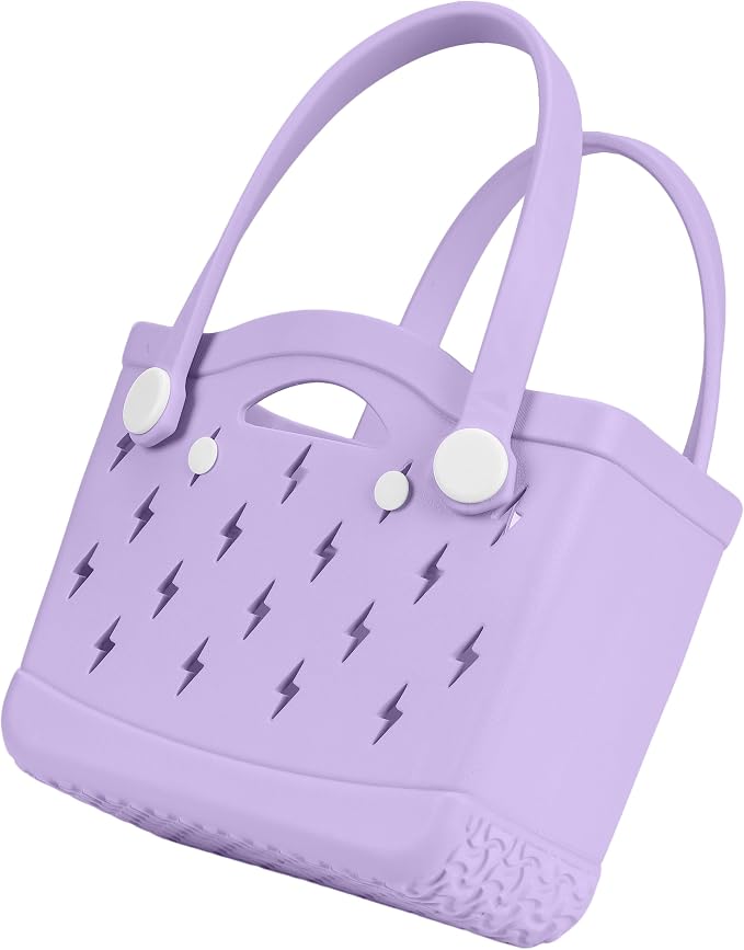 Rubber Beach Bag Waterproof Durable Large Tote Bag for Beach Sports Pool Swim Travel EVA Tote - Image 6
