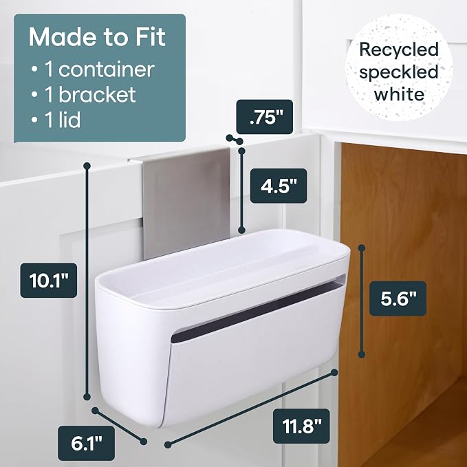 YouCopia DoorStash Dishwasher Pod Holder, Cabinet Door Storage Container - Image 5