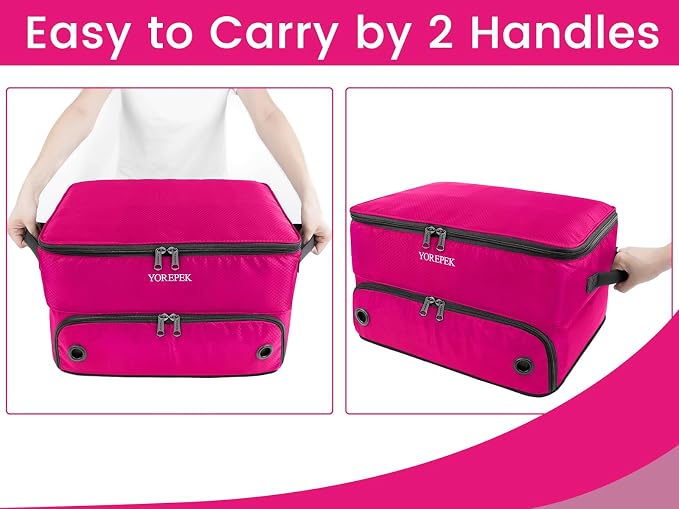 YOREPEK 2 Layer Golf Trunk Organizer, Golf Gifts for Men with Separate Ventilated Compartment for 2 Pair Shoes, Waterproof Car Trunk Locker for Balls, Tees, Clothes, Gloves, Gifts for Golfers - Image 7