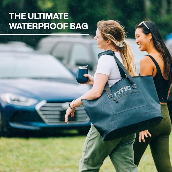 RTIC Ultra-Tough Tote Bag, Waterproof for Beach, Pool, Towel, Grocery, Shopping, Heavy-Duty, Puncture Resistant - Image 7