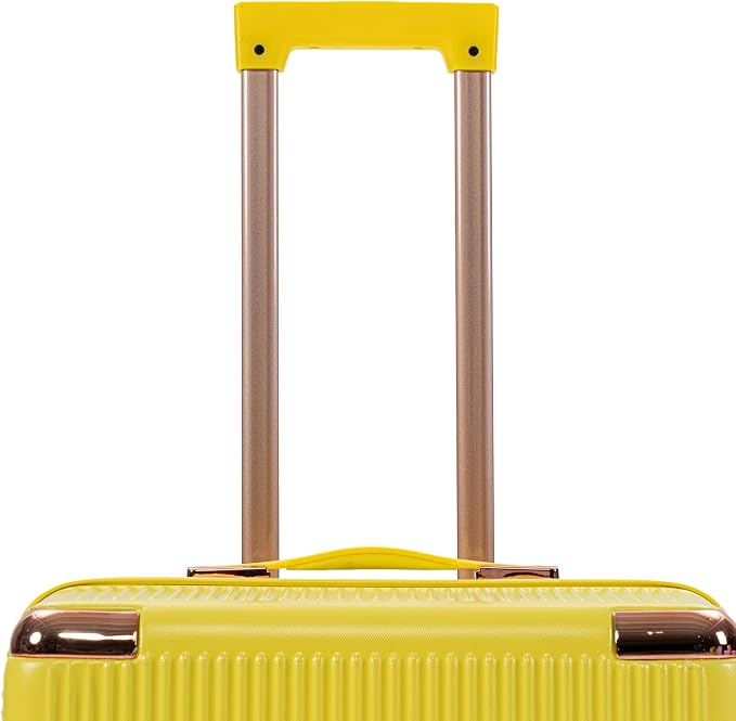 Merax Luggage Sets 4 Piece with Cosmetic Case TSA Lock, Hardside ABS Carry On Suitcase with YKK Zippers Lightweight Rolling Travel Luggage Sets with Spinner Wheels,14+20+24+28 IN,Yellow - Image 8