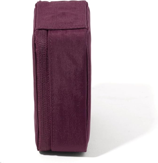 Baggallini Travel Jewelry Box - Lightweight 4.7”x4.7”x1.9” Travel Jewelry Case - Image 7