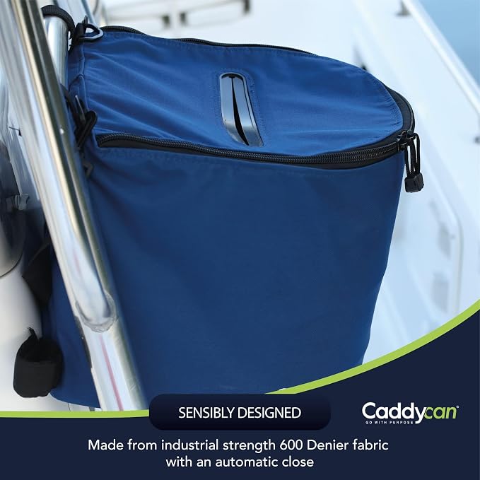 Portable Trash Can for Boating | Tough and Durable Storage Bag for Use with Kayaking, Camping, Hiking, Beach, Fishing | Collapsible, Multi-Purpose - Image 3